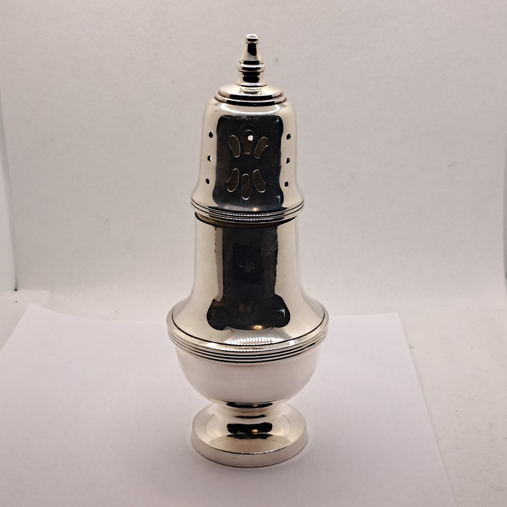 Vintage Silver Plated Muffineer.